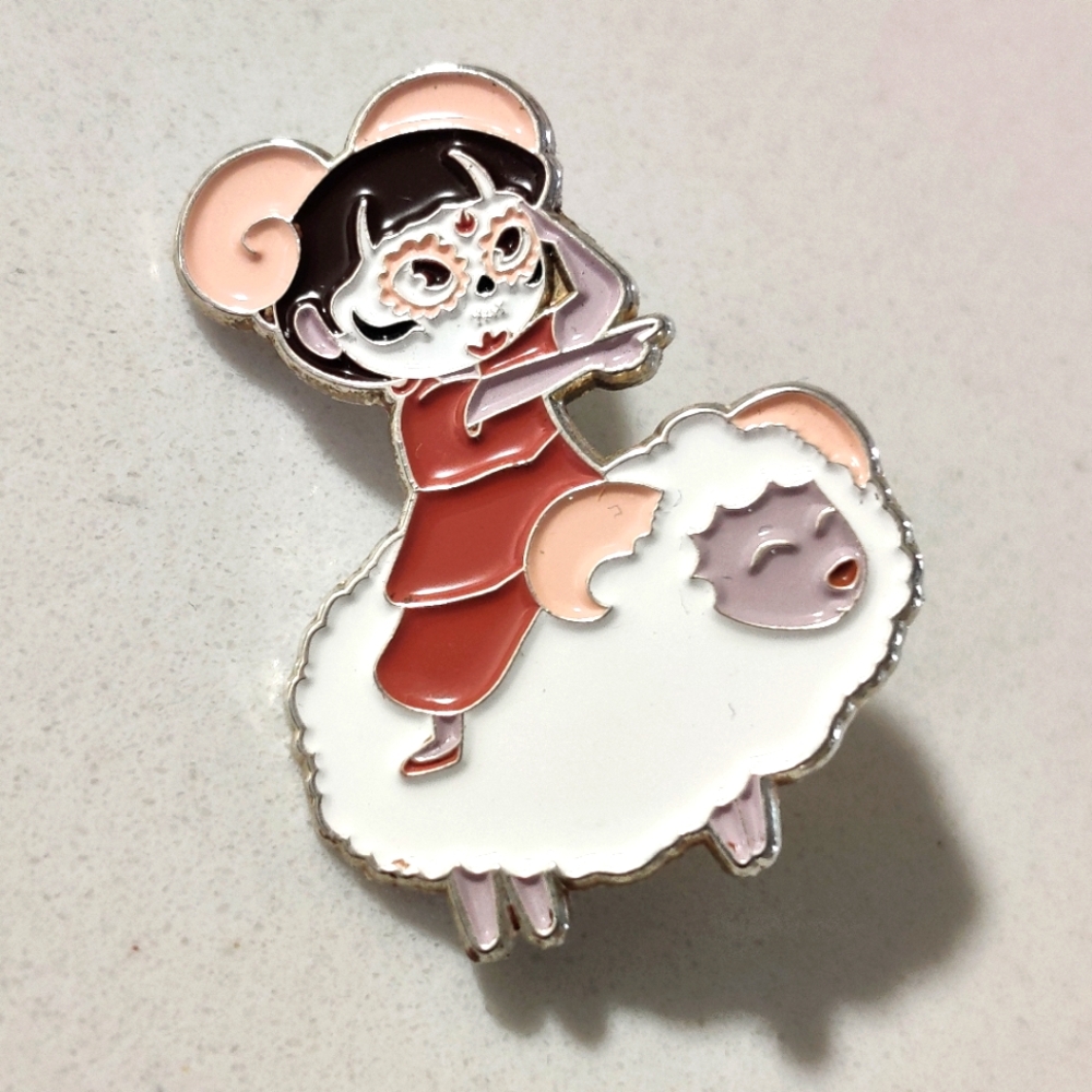 Lil Bros Capricorn Enamel Pin